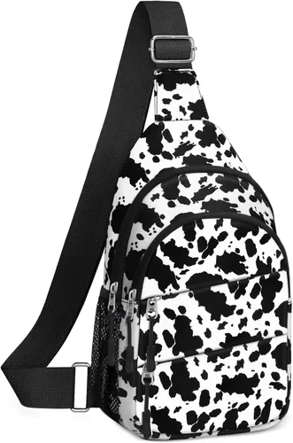 Vista 9 de Tuwubi Bolsos cruzados para mujer, bolsa para hombres, mochila pequeña de senderismo antirrobo, ligera para viajes al aire libre (M, beige)