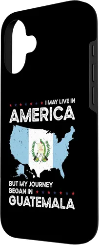 Vista 53 de Funda para iPhone 17, diseño de patriota guatemalteco estadounidense