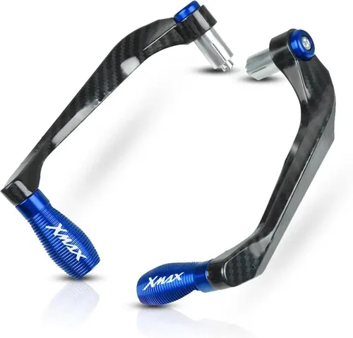 Vista 12 de for Y&amaha XMAX250 XMAX300 XMAX400 Xmax 250 300 400 X-MAX Motorcycle Handlebar Grips Guard Brake Clutch Levers Guard Protector (Color : Black)