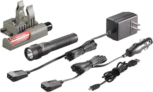 Vista 9 de Streamlight Strion Linterna de altos lúmenes LED recargable con mango de anillos y cargador 120 voltios CA