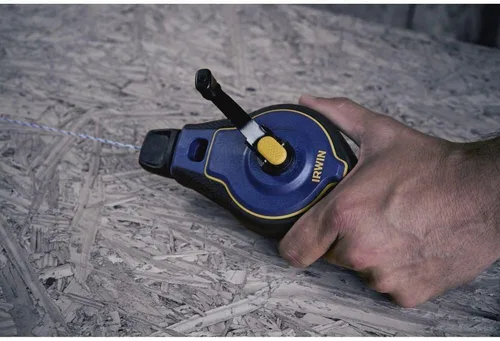 Vista 9 de IRWIN Herramientas STRAIT-LINE Chalk Line, carrete Speedline Pro, 100 pies (IWHT48443)