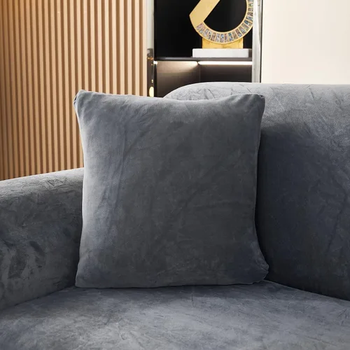 Vista 4 de Daesar Funda elástica para sofá de 1 plaza, funda de sofá biplaza para sala de estar, protector de muebles de elastano para perros y mascotas