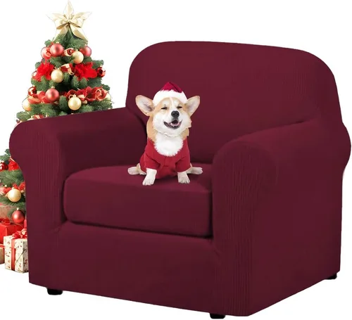 Vista 34 de H.VERSAILTEX Fundas de Sofá Elásticas para Cojines Fundas de Sofá para Muebles de Sala Fundas Protectoras