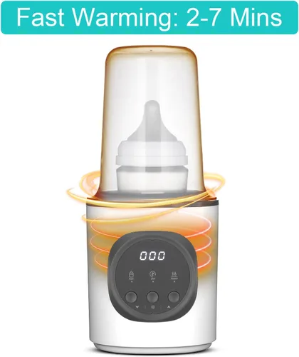 Vista 3 de Vaundra Calentador rápido de biberones para leche materna y fórmula 120V