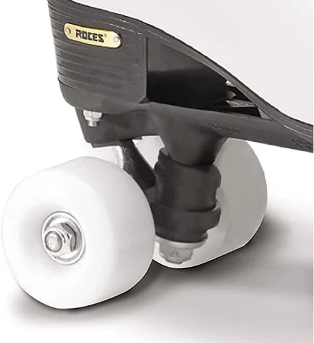 Vista 4 de Roces RC1 Classic Roller Patines Artísticos, Unisex, RC1 Classicroller Blanco