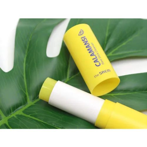 Vista 2 de THESAEM Calamansi Pore Stick Cleanser 0.53 oz - Palo de limpieza profunda de poros para limpiar la piel. Elimina puntos negros y sebo, exfoliando