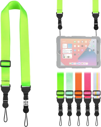Vista 21 de FIEIL Correa de hombro ajustable, correa de nailon para cámara, cómoda correa para el cuello para iPad, tableta de teléfono celular, cámara, laptop