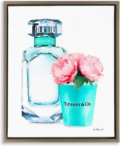 Vista 23 de Chic Shoes Glam Bookstack, 16 x 20 Inch Canvas in Floater Frame Stupell Industries · By Amanda Greenwood · Ready to hang · Fashion forward gift