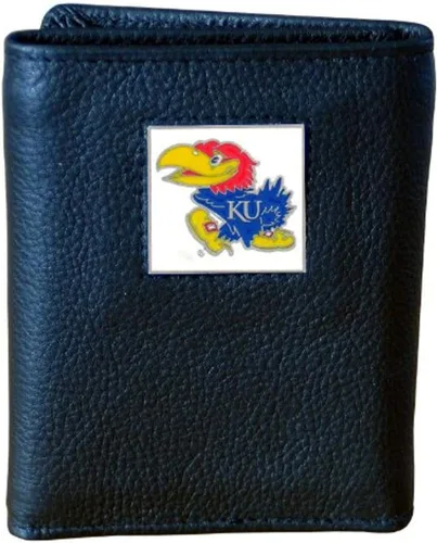 Vista 4 de Siskiyou Sports NCAA Deluxe - Cartera de piel de tres pliegues