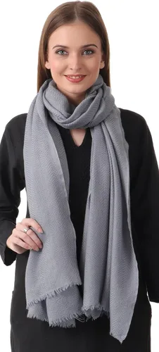 Vista 41 de 100% puro CASHMERE 2PLY BUFANDA/STOLE, HERRINGBONE SUPER SUAVE, GRUESO, LIGERO, PASHMINA