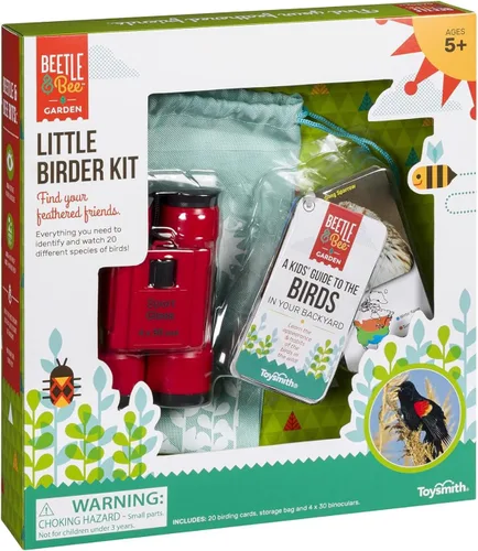 Vista 4 de Toysmith Beetle & Bee Bird Call - Certificado FSC, juego al aire libre