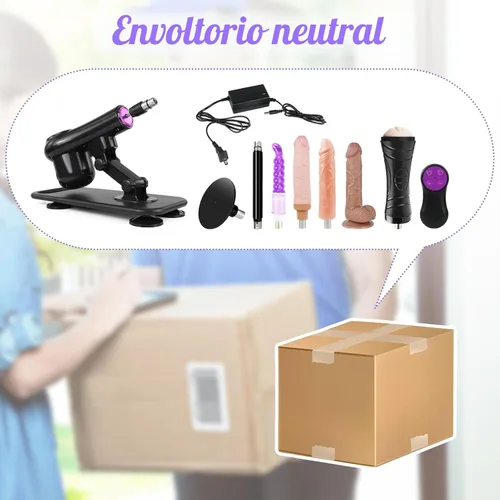 Vista 9 de Máquina sexual ANNGEOK Máquina de consolador automático de empuje sexual
