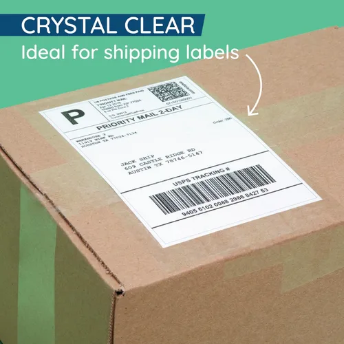 Vista 5 de Blue Summit Supplies - Paquete de 6 cintas de embalaje transparentes, 1.88 pulgadas x 60 yardas, 2.7 mil Adhesivo resistente, cinta de envío de 2