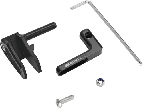 Vista 6 de BESNIN Guía de cadena para bicicletas de carretera Guía de cadena especial Protector de cadena de bicicleta 7075 aluminio 7075 CNC +ABS
