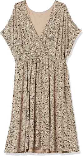 Vista 4 de Tienda Essentials Surplice Vestido de mujer, disponible en talla extragrande