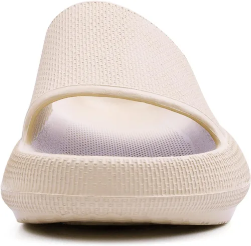 Vista 2 de WYSBAOSHU Sandalias deslizantes para niños y niñas, cómodas, antideslizantes, suela gruesa, para verano, ducha, piscina, playa, agua