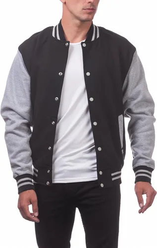 Vista 4 de Pro Club Varsity - Chaqueta polar de béisbol para hombre