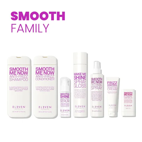Vista 7 de ELEVEN AUSTRALIA Smooth & Shine - Suero antiencrespamiento – Productos para el cuidado del cabello antiencrespamiento para hombres y mujeres, domina