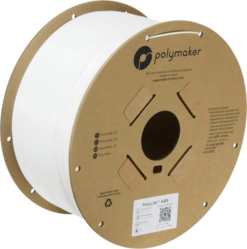 Vista 38 de Polymaker Filamento ABS Pro para impresora 3D de 0.069 pulgadas, color negro, ABS de grado de ingeniería de 2.2 lbs con alta resistencia al calor