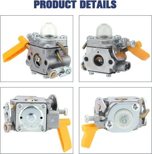 Vista 8 de Powtol 308054043 Carburador para Ryobi CS26 SS26 RY09056 CS30 SS30 EX26 RY28040 RY28020 RY28000 RY09053 RY09055 RY28025 RY28021 2 6CC Trimmer