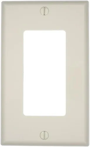 Vista 17 de Leviton Decora/GFCI de dispositivo – 1-Gang decora placas de pared, 80401-NE Negro