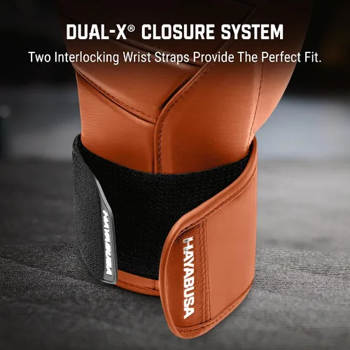 Vista 5 de Guantes de boxeo de cuero Hayabusa T3 Kanpeki para hombres y mujeres para entrenamiento, sparring, saco pesado y trabajo con manoplas