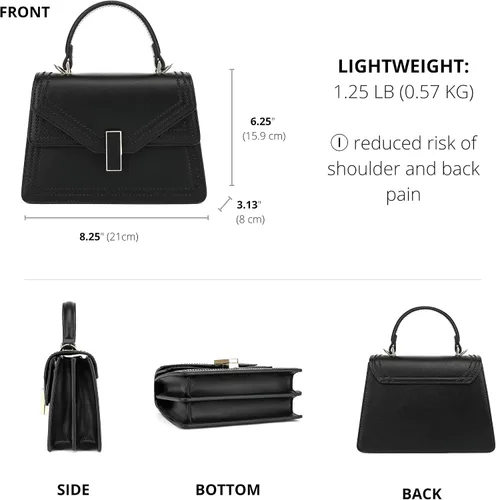 Vista 3 de Scarleton Top Handle Satchel Purses for Women Shoulder Bag Purse Crossbody Bags for Women Handbags for Women H2083