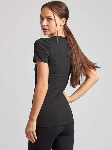 Vista 4 de Kalon Paquete de 4 camisetas con cuello redondo para mujer