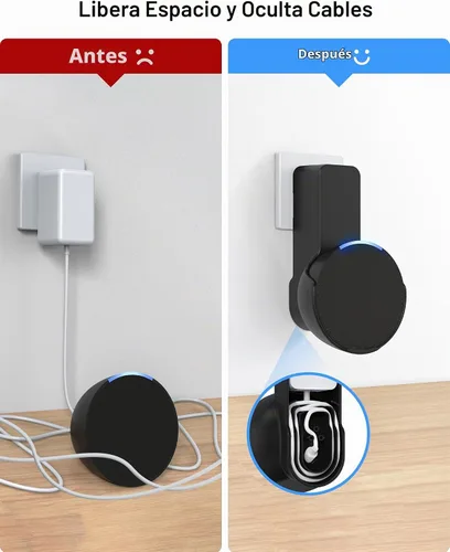 Vista 2 de Maxonar Soporte de pared para Ech0 pop No necesita taladro, ahorra