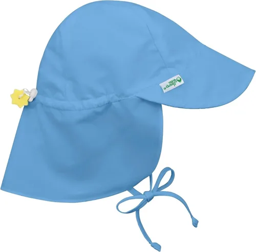 Vista 34 de green sprouts Sombrero de natación con solapa para bebé