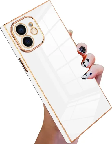 Vista 84 de KANGHAR Funda compatible con iPhone 12 de lujo con bonito diseño galvanizado, carcasa de cuerpo completo, antiarañazos, a prueba de golpes, funda