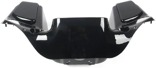 Vista 8 de Carenado interior de plástico ABS de inyección negro brillante compatible con Harley Touring Road Glide FLTR 1998-2013