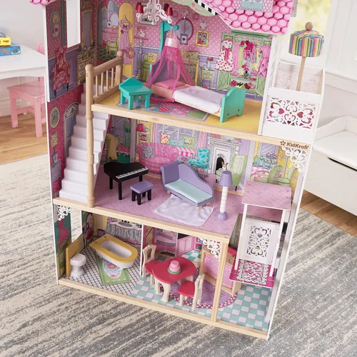 Vista 4 de Casa de muñecas con muebles KidKraft Annabelle