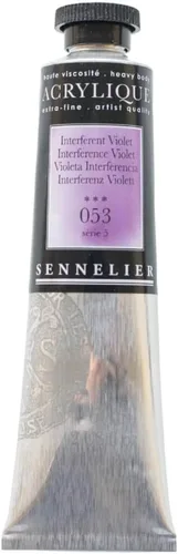 Vista 99 de Sennelier Extra-Fine Artists' Acrílico, 2.0 fl oz, Anthraquinone Blue S5, 2.02 Fl Oz (Paquete de 1)