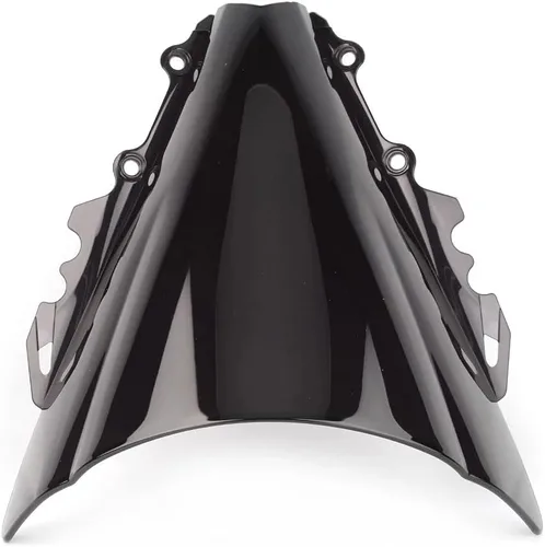 Vista 2 de Parabrisas para Yamaha YZF600 2006 2007 R6 06 07 Deflector Parabrisas - Negro