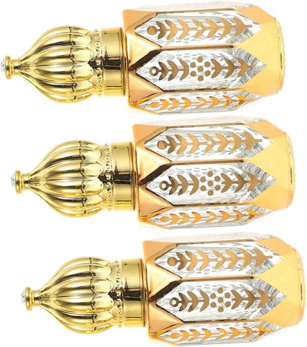 Vista 8 de Ipetboom 9 botellas de rodillo para aceites esenciales con fugas delicadas, frascos de perfume portátiles, masajes para viajes y uso diario
