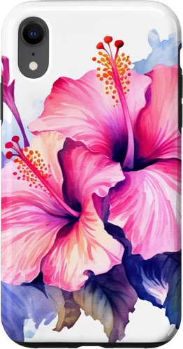 Vista 9 de Funda de flor de hibisco rosa para iPhone 12 mini