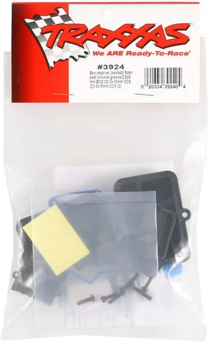 Vista 2 de Traxxas Caja receptora 3924 con sellos y herrajes