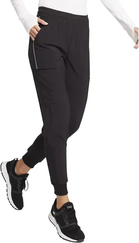 Vista 6 de Women Scrubs Pant Mid Rise Jogger CK080A
