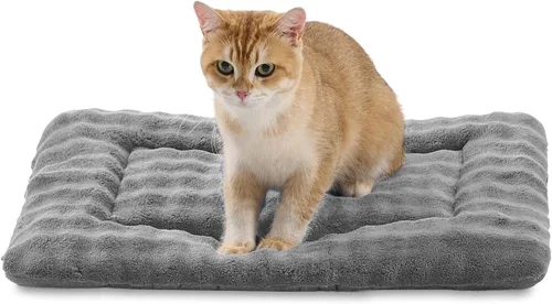 Vista 11 de Alfombrilla para cama de mascotas para gatos y perros pequeños