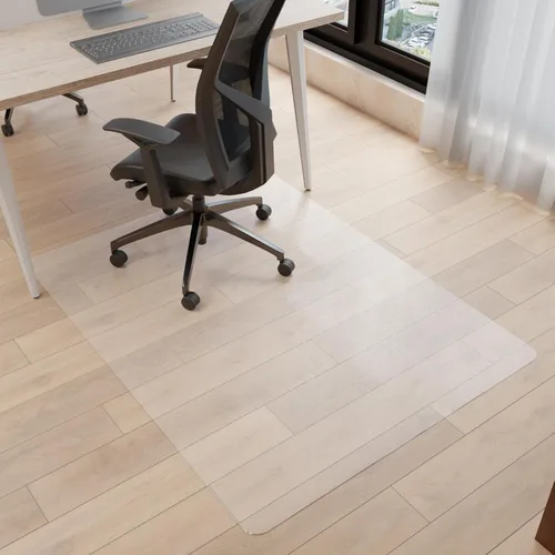 Vista 17 de Tapete para Silla de Oficina para Alfombra, 30" x 48" Tapete Protector de Alfombra de Pelo Bajo para Silla de Oficina, Tapetes de Oficina Bajo