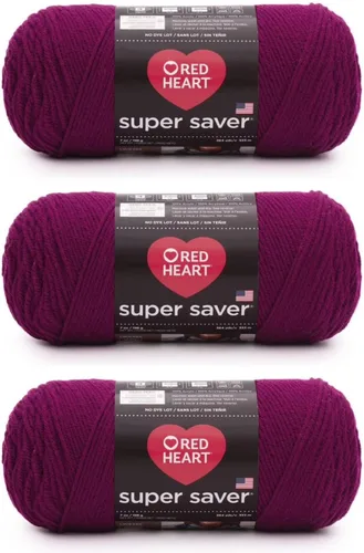 Vista 146 de Red Heart Hilo Super Saver, paquete de 3, camuflaje, 3