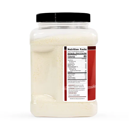 Vista 2 de Hoosier Hill Farm Leche seca instantánea sin grasa en polvo, 1 libra (paquete de 1)