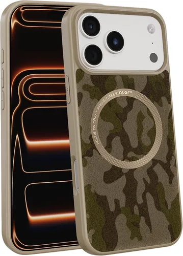 Vista 28 de Funda de silicona con soporte para iPhone 17 Pro [compatible con MagSafe] [Protección completa de la cámara] (6.3 pulgadas 2025), fundas de teléfono
