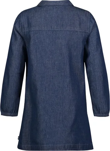 Vista 2 de Nautica Vestido camisero cambray de manga corta para niña Dark Rinse Chambray