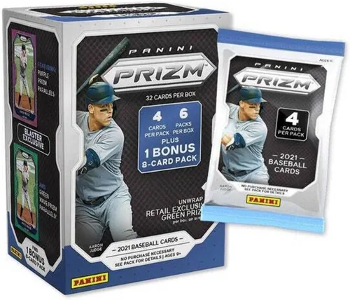 Vista 2 de Caja de béisbol Panini Prizm 2021