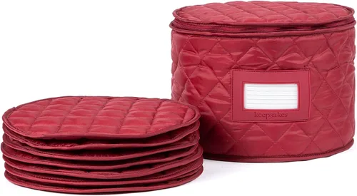 Vista 53 de Covermates Keepsakes - Juego de 4 separadores acolchados - Protección contra arañazos y roturas - Resistente a las manchas - Lavable a máquina