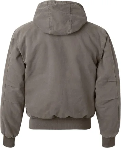 Vista 3 de DRI Duck Cheyenne 5020 5020T Cheyenne - Chaqueta con capucha Boulder Cloth con cremallera y forro de edredón de tricot