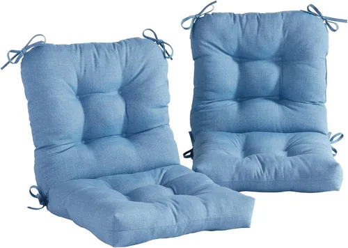 Vista 10 de Greendale Home Fashions Juego de 2 cojines de asiento y respaldo para exteriores, diseño Adobe Stripe 2