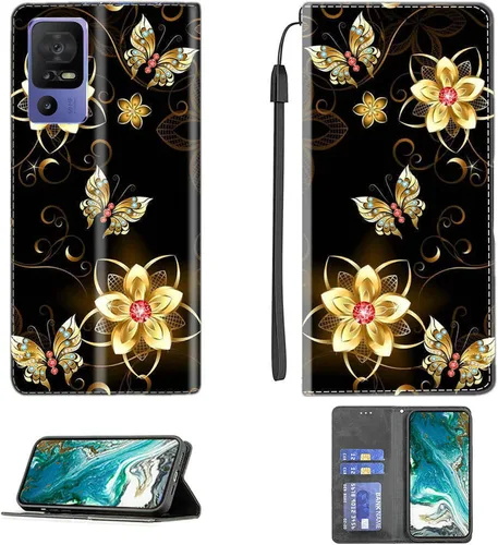 Vista 71 de Aroepurt Funda para UMIDIGI G1 Plus compatible con UMIDIGI G1 Plus Funda para teléfono Funda de piel sintética con función atril magnética CPT15